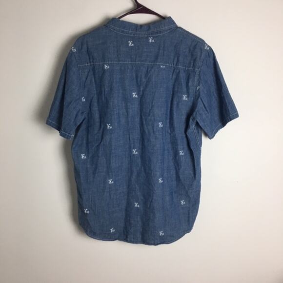 LRG Woven Collection Palm Tree Short Sleeve Shirt - Picture 2 of 13